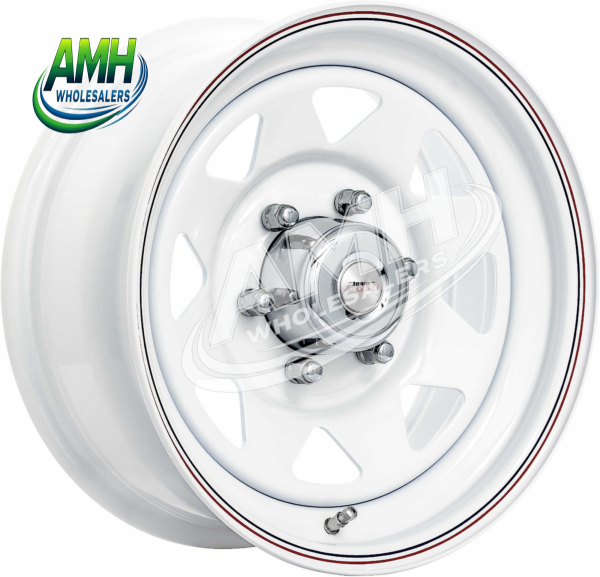 RIM 14 INCH 4 HOLE WHITE 4/100 PCD